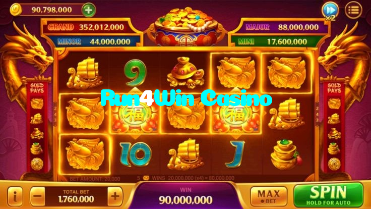 Run4Win Casino casino presented on mobile device in Pakistan with slots and live games